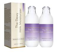 Dewy Milk Moisturizer for Face,Face Moisturizer,Lightweight, Oil-Balancing Hydration for a Lasting Dewy Glow and Bouncy Skin, Protects the Skin Barrier (2 pcs)