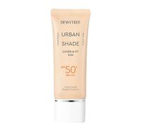 [DEWYTREE] Urban Shade Cover & Fit Sun SPF 50+ PA++++ 40 ml 1.35 fl.oz. - Tone Cover, Perfect Skin Fit, Mild Sunscreen, Korean Cosmetics, K-beauty, Skincare