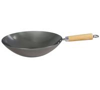 dexam 12"/30cm Heavy Gauge Uncoated Carbon Steel Wok Dexam Multicolor
