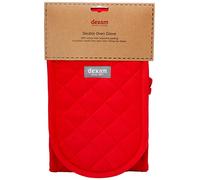 Dexam 16150341 Love Colour Double Oven Glove-Scarlet, Red, 78x 18
