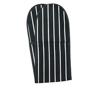 Dexam 16160232 Classic Butcher's Stripe, Double Oven Glove, Slate Grey, 86x 19
