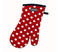 Dexam 16164032 Polka Gauntlet, Polyester, Red