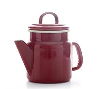 Dexam 17819208 Vintage Home Small Coffeepot 1.2L Claret, Enamelled, 1.2 liters, Red