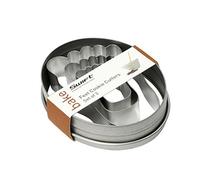 Dexam 17840871 Tinplate Feet Cookie Cutters, Set of 3 , Silver