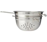 Dexam 17851164 Stainless Steel Colander 19.5cms / 7.5 ins Diameter, Silver