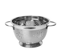 Dexam 17851162 Stainless Steel Footed Colander 26cms / 10.5 ins 4.73L, Silver, 33.5 x 26 x 16.5 cm