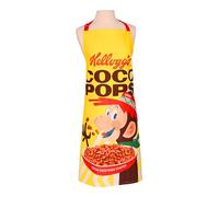 Dexam - Adult Apron, Vintage Kellogg's Coco Pops Design, Adjustable Waist & Neck Straps, Front Pocket, Ideal Kitchen Chefs Apron