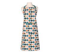 Dexam Apron Retro Spot 100% Cotton Cotton Teal/Peach