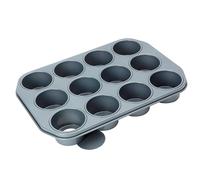 Dexam Bakers Pride Professional Non-Stick 12 Cup Dessert Pan Loose Bases