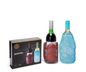 Dexam Cellardine Therm Au Rouge & Flexicles Chiller Bottle Gift Set