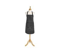 Dexam Rushbrookes Butchers Stripe Medium Apron Slate Grey