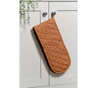 dexam Love Colour Double Oven Glove - Terracotta in Burnt Orange Dexam Burnt Orange