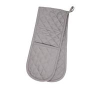 dexam Love Colour Double Oven Gloves - Slate Grey in Light Grey Dexam Light Grey