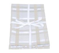 Dexam Love Colour Set Of 3 Extra Large Tea Towels, 90cm x 60cm, Stone Beige