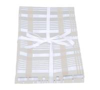 dexam Love Colour Set Of 3 Extra-Large Tea Towels - Stone Dexam Multicolor