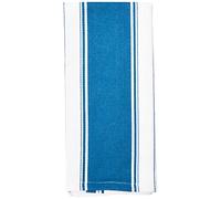 Dexam Love Colour Striped Tea Towel - Moroccan Blue