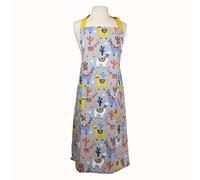 Dexam - No Probllama Adult Kitchen Apron, Grey 100% Cotton, Machine Washable, Adjustable Strap, 67cm x 86cm