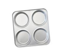 Dexam 4 Cup Large Yorkshire Pudding Tin, Grey