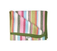 Dexam Oven Cloth Striped 100% Cotton Green/Pink 50x80cm