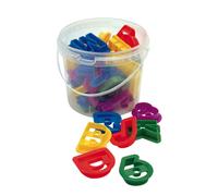 Dexam Plastic Letters and Numbers Cookie Cutters, Set of 36