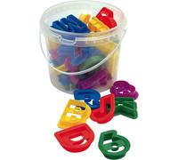 Dexam Plastic Letters and Numbers Cookie Cutters, Set of 36, Multi