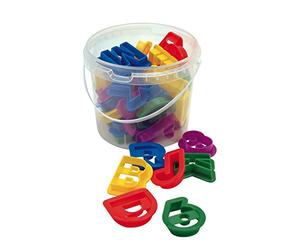 Dexam Plastic Letters and Numbers Cookie Cutters, Set of 36, Multi