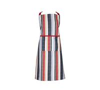 Dexam Recycled Cotton Striped Adult Apron - Red