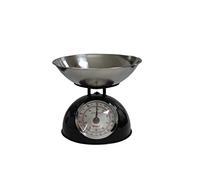 Dexam Retro Kitchen Scales, Black;17848101 24.70 x 24.70 x 24.70 cm