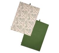Dexam RHS Mistletoe Set of 2 Tea Towels, Ivory