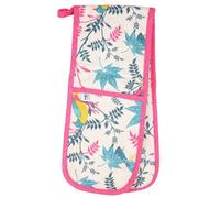 Dexam Rhs Organic Cotton Stone Birds Double Oven Gloves