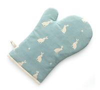 Dexam Rushbrookes Stargazing Hare 100% Cotton Oven Gauntlet ,Blue,33 x 20