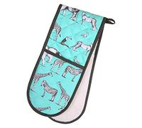 Dexam Safari Double Oven Glove Mint,90 x 18