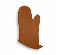 Dexam Single Oven Glove Love Colour 100% Cotton Terracotta