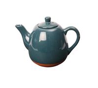 Sintra Glazed 800ml Terracotta Teapot - Ink Blue