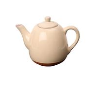 Sintra Glazed 800ml Terracotta Teapot - Stone