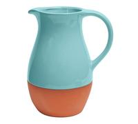 Dexam Sintra Glazed Terracotta Jug - Duck Egg, Blue
