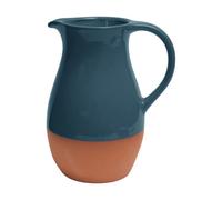 Dexam Sintra Glazed Terracotta Jug - Ink Blue