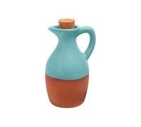 Dexam Sintra Glazed Terracotta Oil Drizzler - Duck Egg Blue