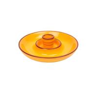 Sintra Glazed Terracotta Olive Dish - Ochre