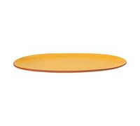 Dexam Sintra Glazed Terracotta Oval Serving Platter Ochre