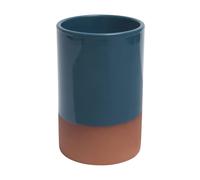 dexam Sintra Glazed Terracotta Wine Cooler - Ink Blue Dexam Multicolor