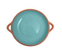 Dexam Sintra Large Glazed Terracotta Tapas Dish - Duck Egg Blue, Lightblue
