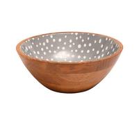 Dexam Sintra Mango Wood Spotted Salad Bowl