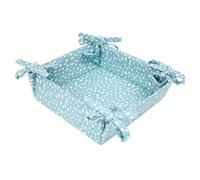 Dexam Sintra Recycled Cotton Spotted Bread Basket Duck Egg
