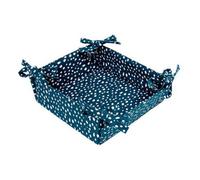 Dexam Sintra Recycled Cotton Spotted Bread Basket Ink Blue