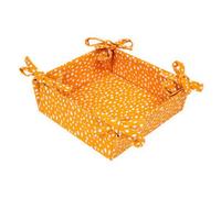 Dexam Sintra Recycled Cotton Spotted Bread Basket Ochre