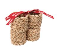Dexam Sintra Seagrass Set Of 4 Napkin Ring Holders