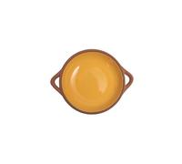 Dexam Sintra Small Glazed Terracotta Tapas Dish - Ochre