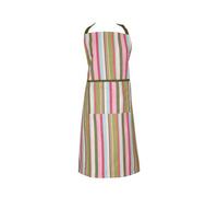 Dexam Striped Recycled Cotton Adult Apron - Green