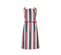 Dexam Striped Recycled Cotton Adult Apron - Red
